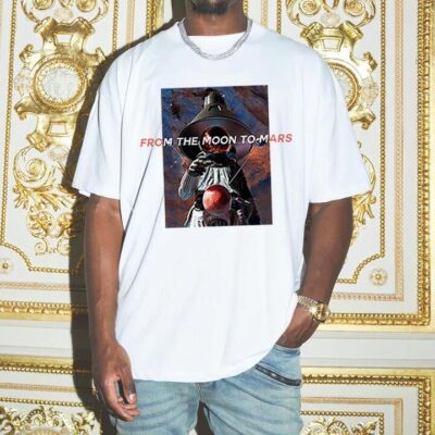 Astronaut Graphic T-Shirt Men's Casual T-Shirts by Shopnova