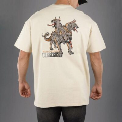 Cerberus Greek Mythology Graphic Men's Fashion T-Shirts by Shopnova