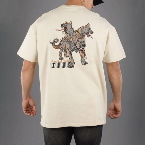 Cerberus Greek Mythology Graphic Men's Fashion T-Shirts by Shopnova
