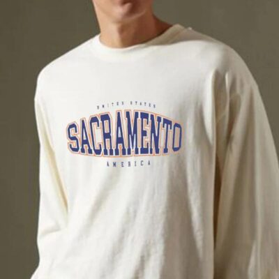 Sacramento USA Men's Loose Fit Long Sleeve T-Shirts