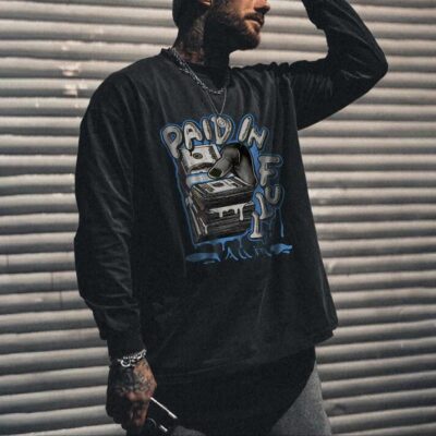 Paid in Full Men's Vintage Long Sleeve T-Shirts