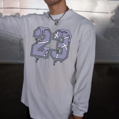 Vintage Digital Graphic Print Casual Men's Long Sleeve T-Shirt