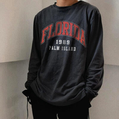 Florida States Men's Casual Long Sleeve T-Shirts