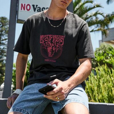 Shopnova Take A Trip Men's Graphics Casual T-Shirts
