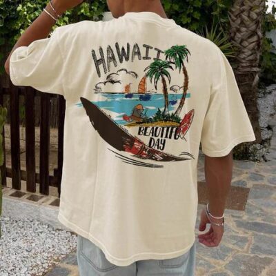 NOVAROPA™Hawaii Beautiful Day Men's T-shirt