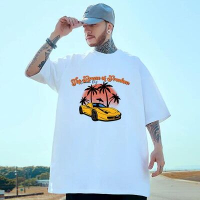NOVAROPA™The Breeze of Freedom Cotton T-shirt