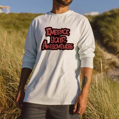 ACE2™ Embrace Your Awesomeness Men's Long Sleeve T-shirt-A