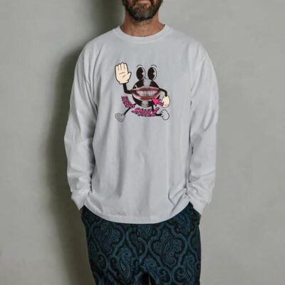 ACE2™ Keep Smile Men's Long Sleeve T-shirt-A