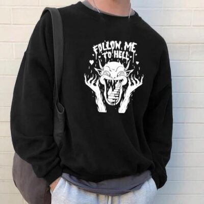 Follow Me to Hell Black Sweatshirt