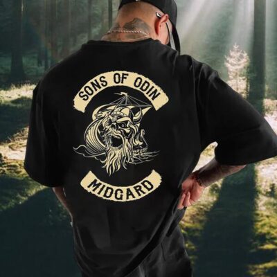 Sons of Odin Norse Mythology Men's T-shirt