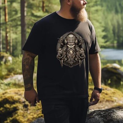 Ancient Viking Warrior Norse Mythos Men's T-shirt
Regular