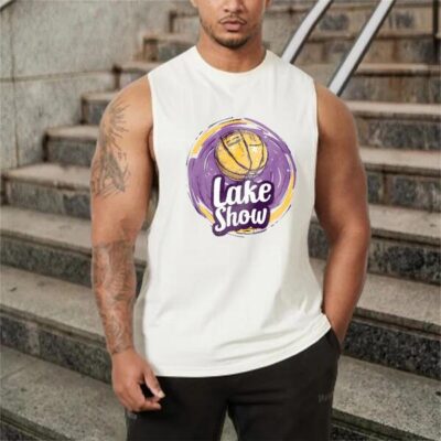 Lake Show Basketball Print Men's Tank Top