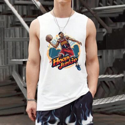 Hoops Junkie Basketball Player Men's Tank Top