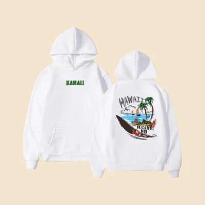 Hawaii Beautiful Day Men's Hoodie